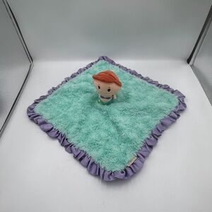 Hallmark Itty Bittys Little Mermaid Ariel Lovey Disney Baby Security Blanket